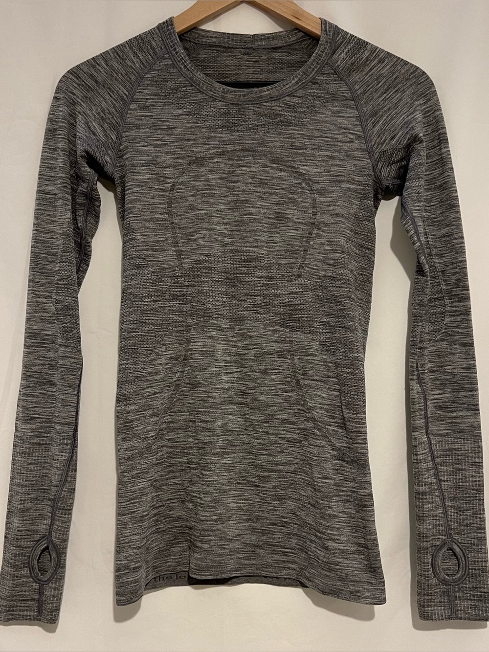 Lululemon Grey Swiftly Tech Long Sleeve Top